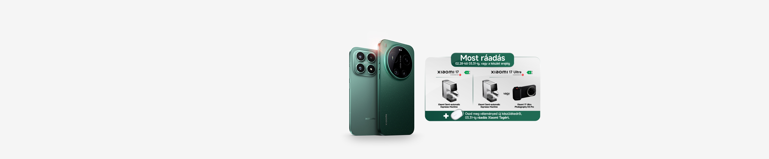 Xiaomi 17 sorozat | A Leica képalkotás esszenciája | Megnézem