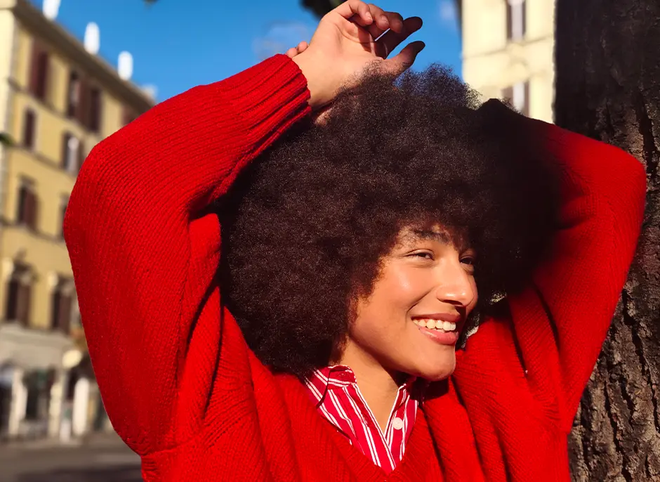 Részletes, finomhangolt portrékép