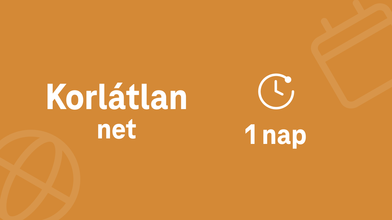 Korlátlan net 1 napra