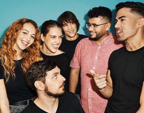 Telekomos munkavállalók csoportja